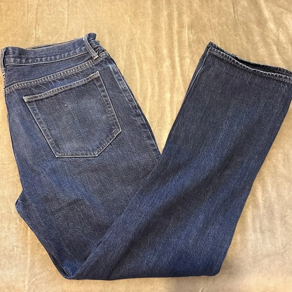 Men's J.Crew Slim Straight Dark Wash Jeans 32x32